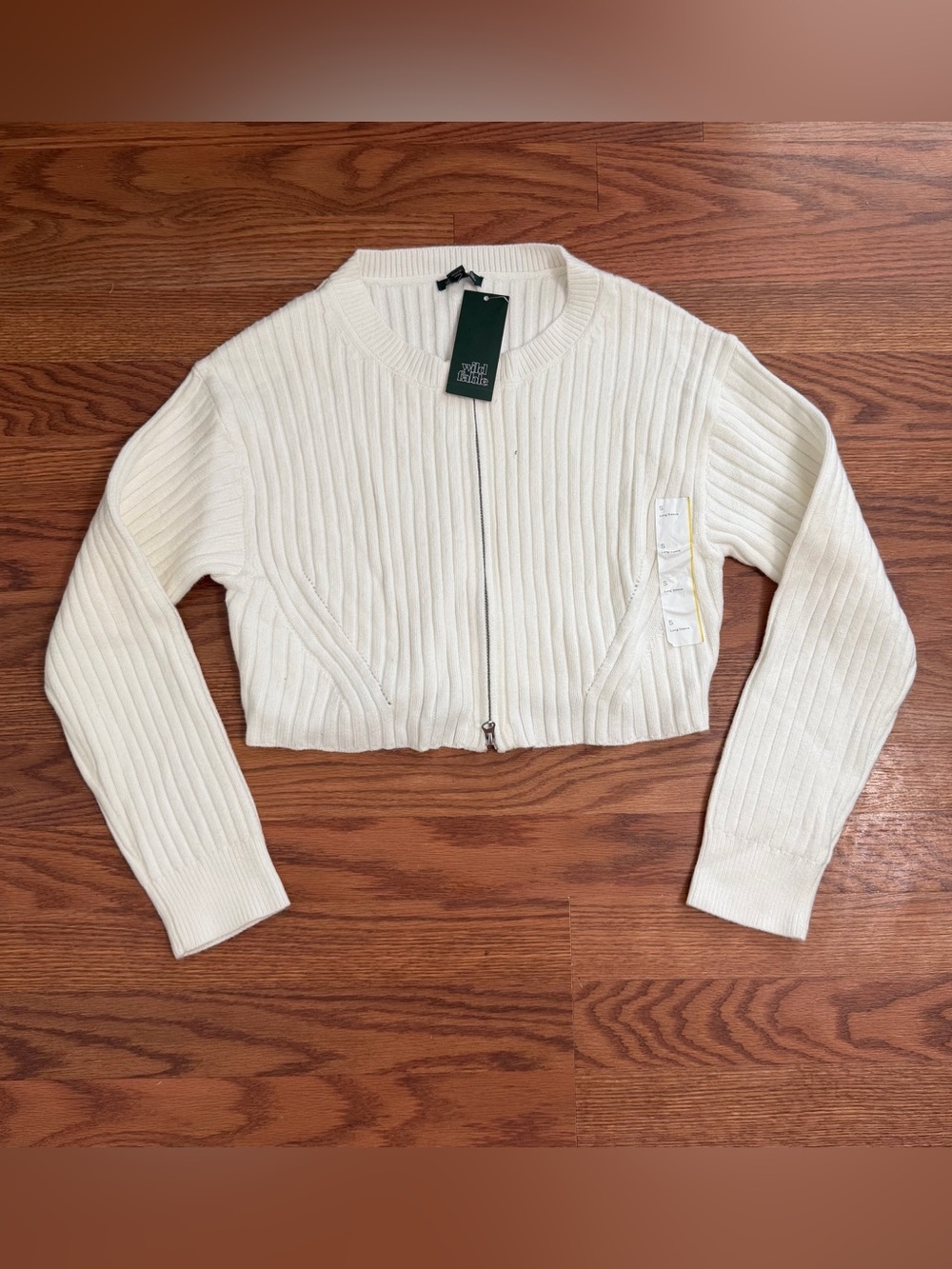 Wild Fable Zip Front Cardigan - Picture 2 of 3